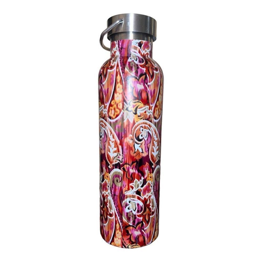 GWP Sports Water Bottle NOSZ Stainless Steel Reusable 20 oz Magenta Orchid New